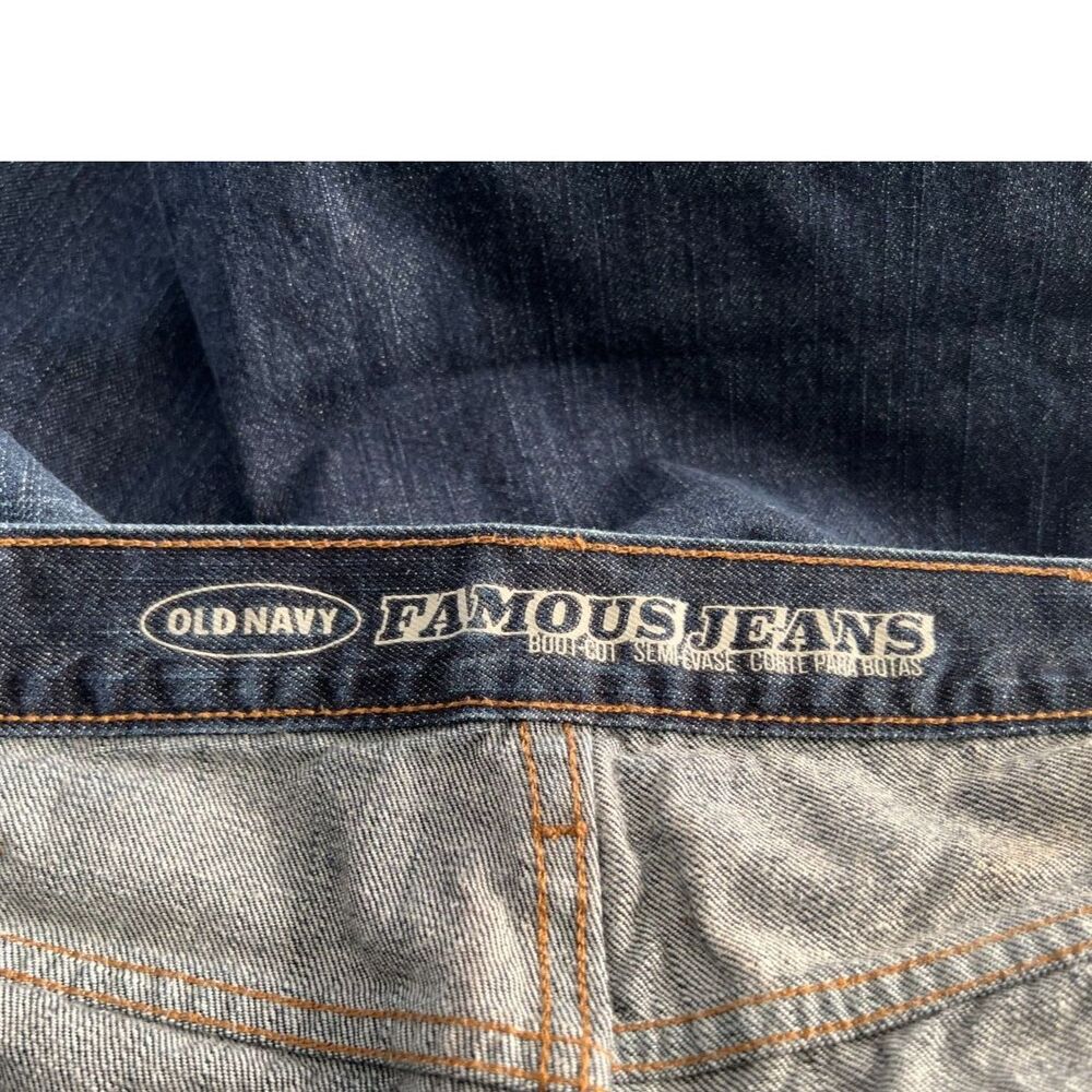 Old Navy Famous Jeans Boot Cut Mens 36 W x 30 L NWOT - Picture 6 of 6